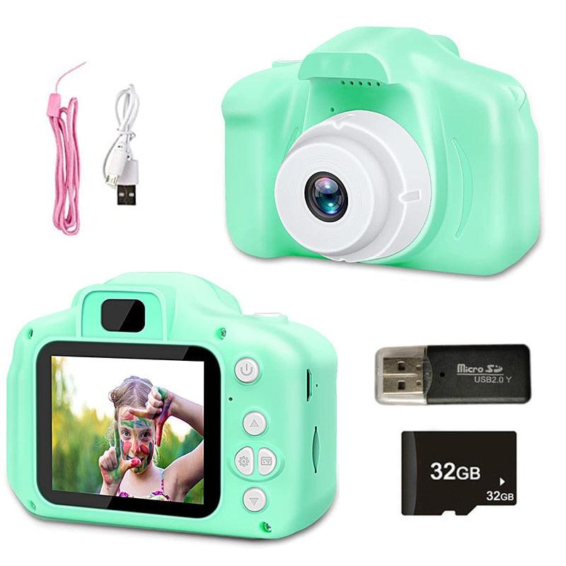 Câmera Digital Infantil Verde
