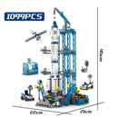 Estações Aeroespaciais - Blocos de Montar - LK STORE