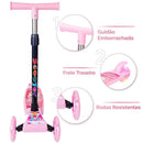 Patinete Infantil 3 Rodas De Led