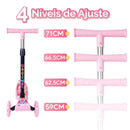 Patinete Infantil 3 Rodas De Led