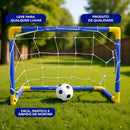 Kit Futebol Golzinho Mini Trave com Rede e Bola