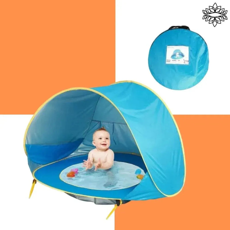 Barraca de Praia para Bebe com Piscina