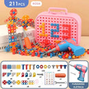 Maleta de Ferramentas Infantil + Furadeira Elétrica - LK STORE