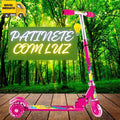 Patinete Infantil com Luz Led e Freio