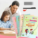 KIT 4 Cadernos de Caligrafia Mágicos - LK STORE