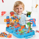 Maleta de Ferramentas Infantil + Furadeira Elétrica - LK STORE