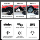 Carrinho de Controle Remoto de Drift