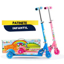 Patinete Infantil com Luz Led e Freio