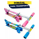 Patinete Infantil com Luz Led e Freio