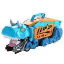 Caminhão Dinossauro com 4 Carrinhos de Fricção