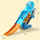 Caminhão Dinossauro com 4 Carrinhos de Fricção