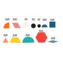 Quebra-Cabeça Educativo 3D Montessori - 180 Peças - LK STORE