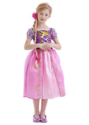 Vestido Infantil Princesa Rapunzel