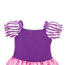 Vestido Infantil Princesa Rapunzel