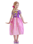 Vestido Infantil Princesa Rapunzel