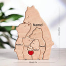 Quebra-Cabeça Mamãe Urso Solo - Personalizado