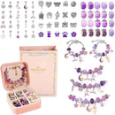 Kit Pulseiras e Berloques Infantil - 66 Peças - LK STORE