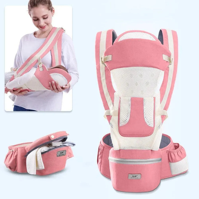 Mochila Bebê Canguru Ergonômico - Multi Funcional - LK STORE