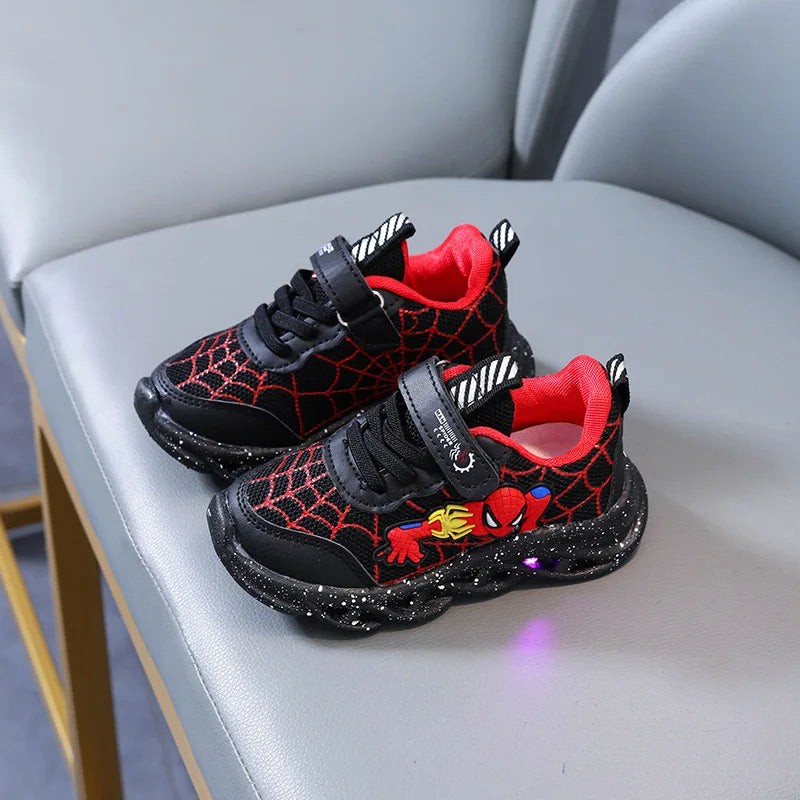 Tênis Led - Homem Aranha