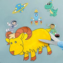 Bobina Criativa de Desenhos