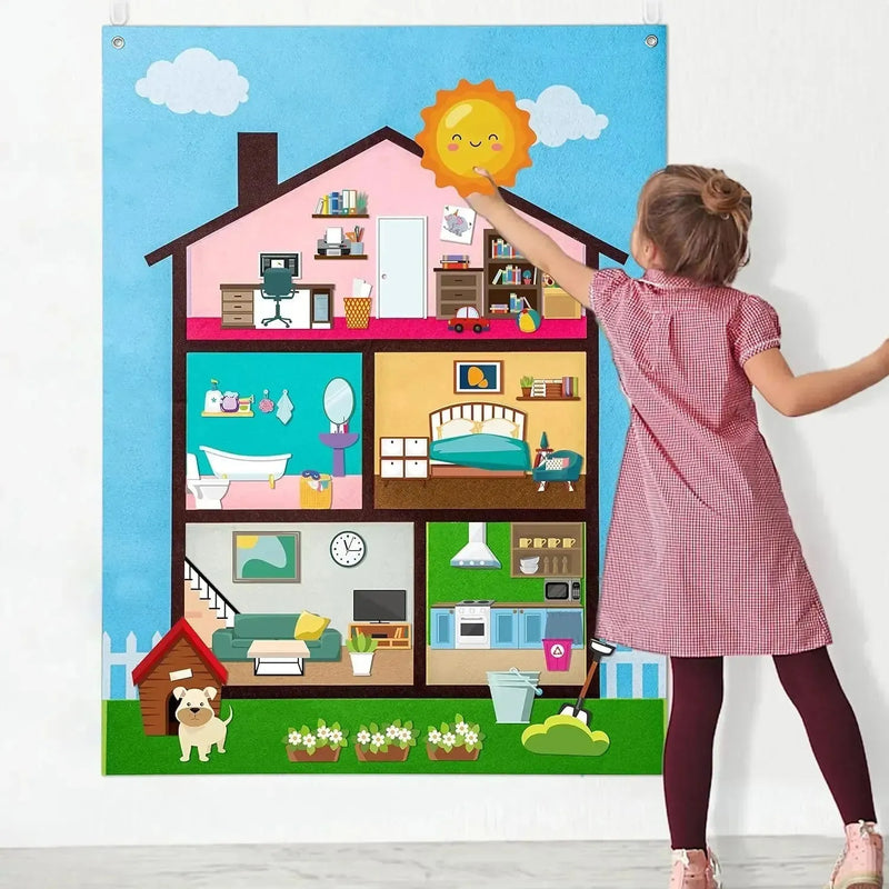 Mural Educativo Montessori
