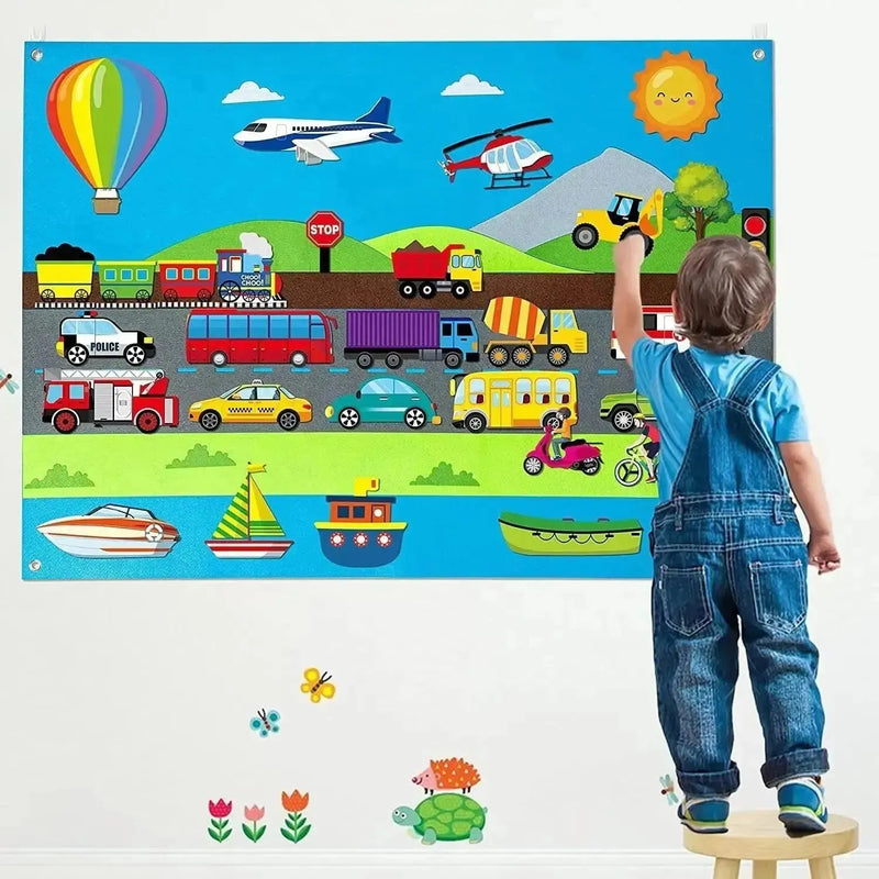 Mural Educativo Montessori