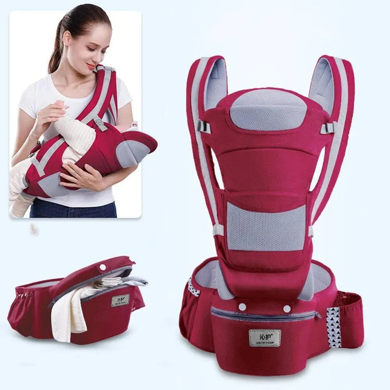 Mochila Bebê Canguru Ergonômico - Multi Funcional - LK STORE