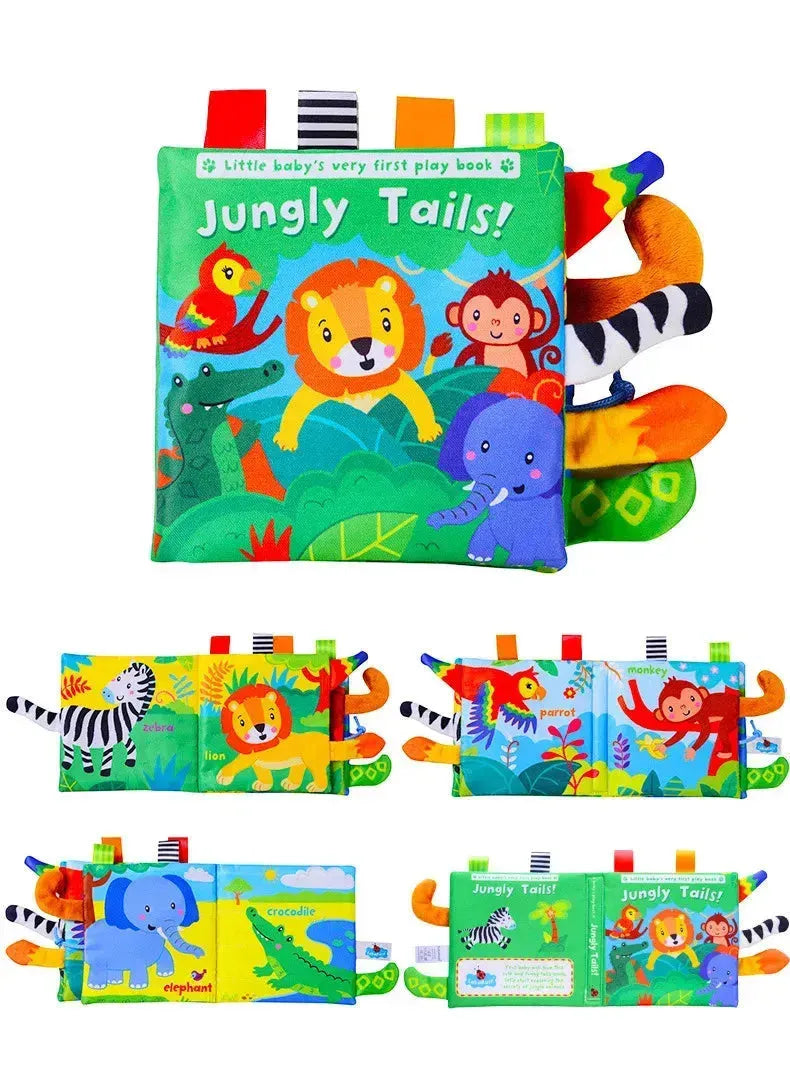 Livros De Pano Macio Para Bebês