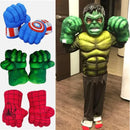 Par de Luvas e Máscara Super Heróis