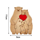 Quebra-Cabeça Personalizado - Família Urso