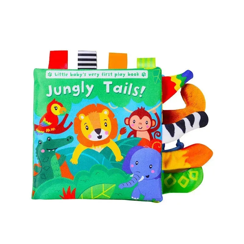 Livros De Pano Macio Para Bebês