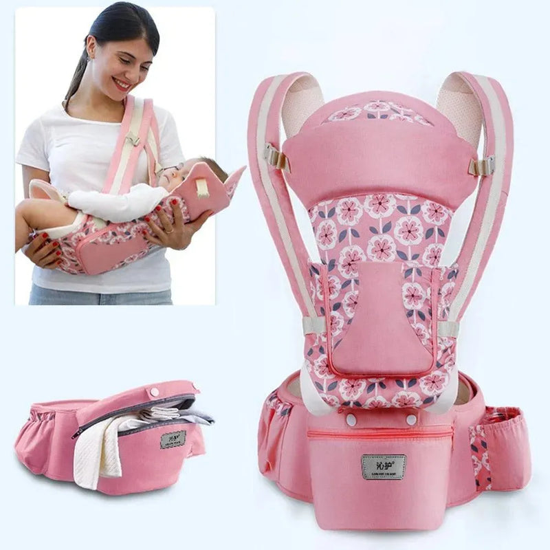 Mochila Bebê Canguru Ergonômico - Multi Funcional - LK STORE