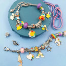 Kit Pulseiras e Berloques Infantil - 66 Peças - LK STORE