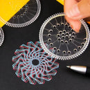 Kit De Desenho Spirograph 22 Peças