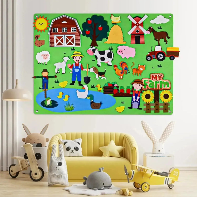 Mural Educativo Montessori