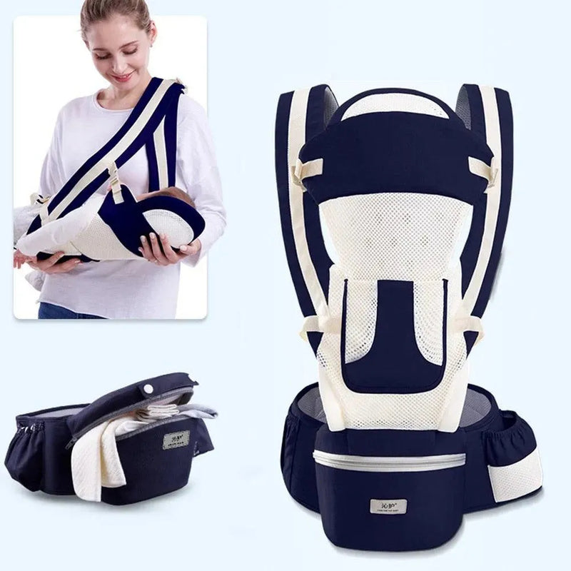 Mochila Bebê Canguru Ergonômico - Multi Funcional - LK STORE