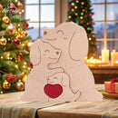 Quebra-Cabeça Família Cachorros - Personalizado