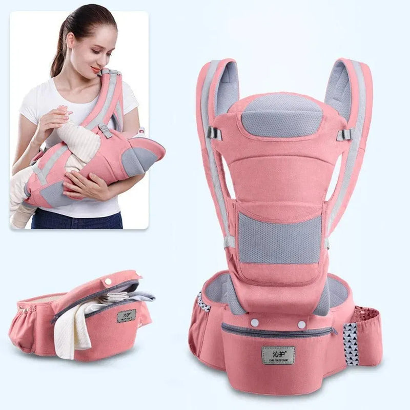 Mochila Bebê Canguru Ergonômico - Multi Funcional - LK STORE