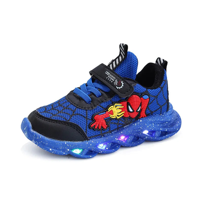 Tênis Led - Homem Aranha