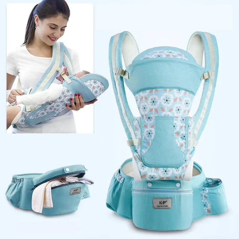 Mochila Bebê Canguru Ergonômico - Multi Funcional - LK STORE