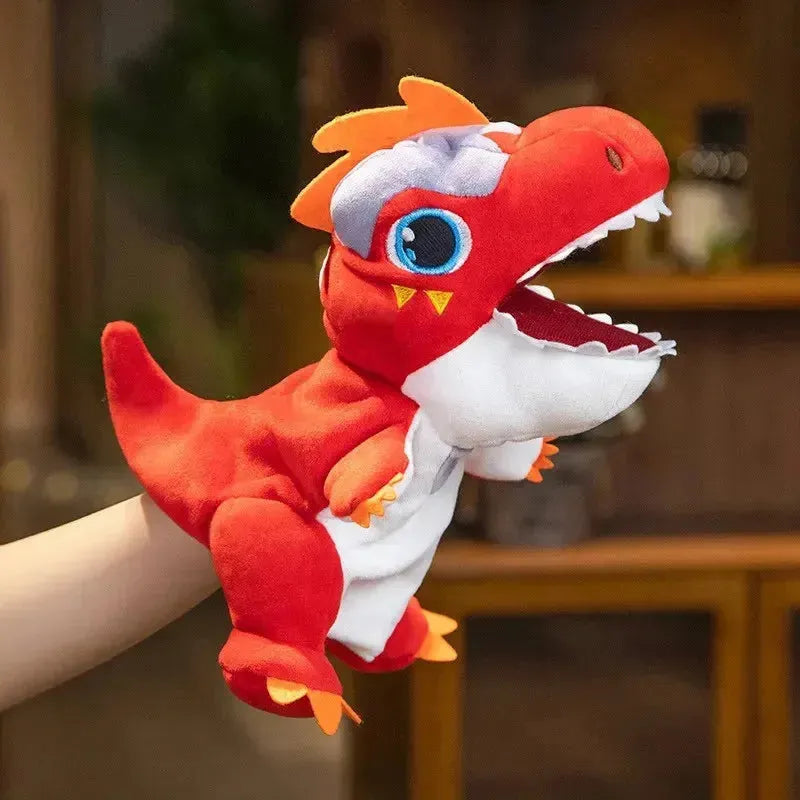 Fantoche Pelúcia Dinossauro Rex
