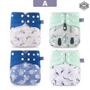 Fralda Ecológica Comfort Baby Ajustável - Kit 4un - LK STORE