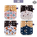 Fralda Ecológica Comfort Baby Ajustável - Kit 4un - LK STORE