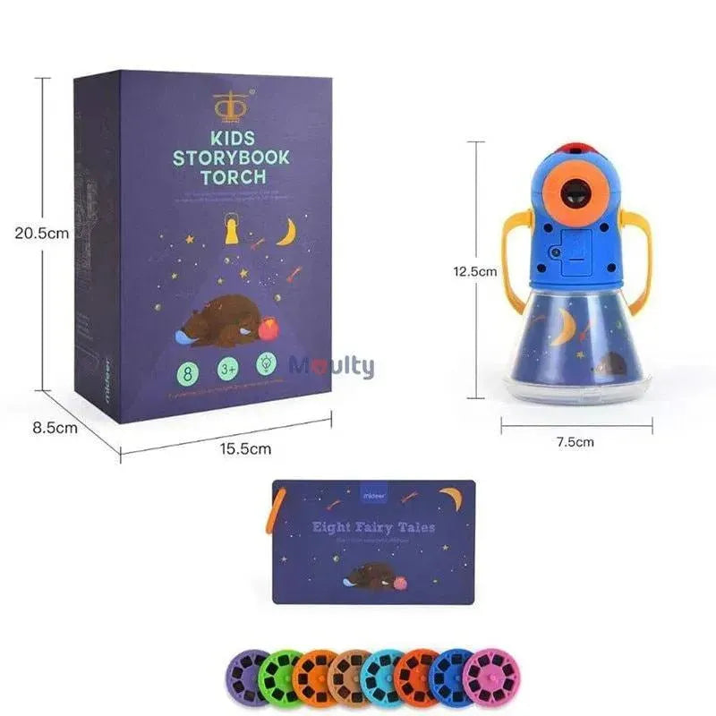 Luminária Com Projetor De Histórias Em Inglês - LK STORE