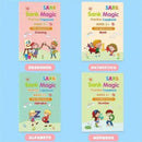 KIT 4 Cadernos de Caligrafia Mágicos - LK STORE