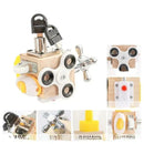 Cubo Ativo Sensorial Montessori Kids - LK STORE